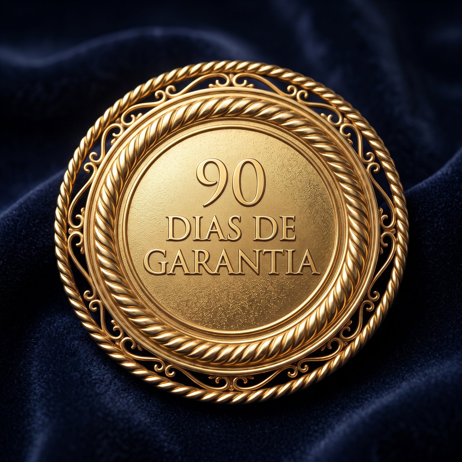 Selo de garantia de 90 dias